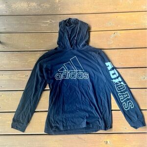 Boys Youth Adidas Lightweight Hoodie